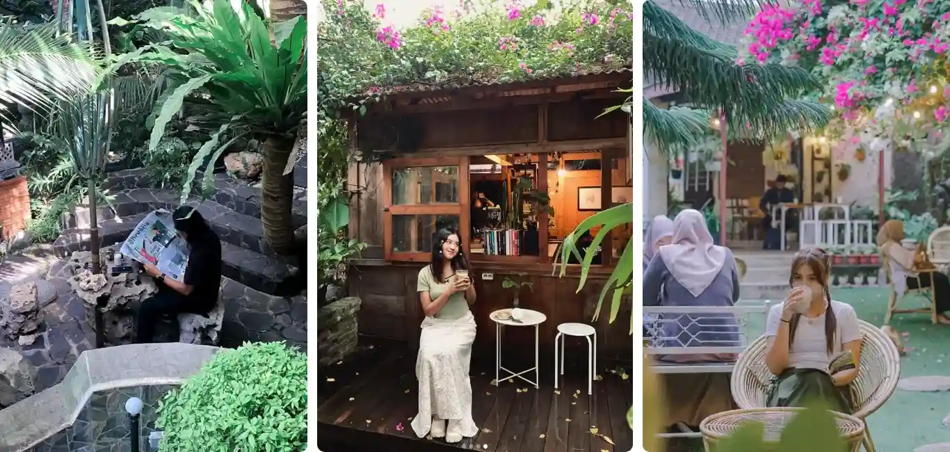 garden cafe malang