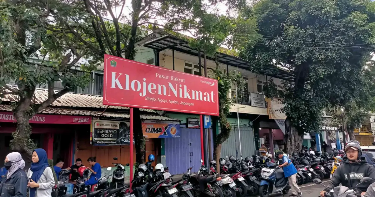 kuliner pasar klojen malang