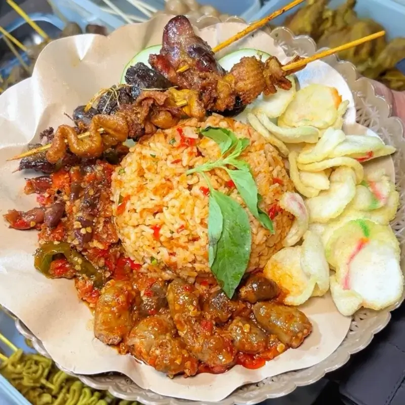 Nasi Pedas dan Bebek Hitam Sabang Malang