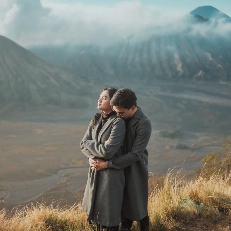 pre wedding bromo